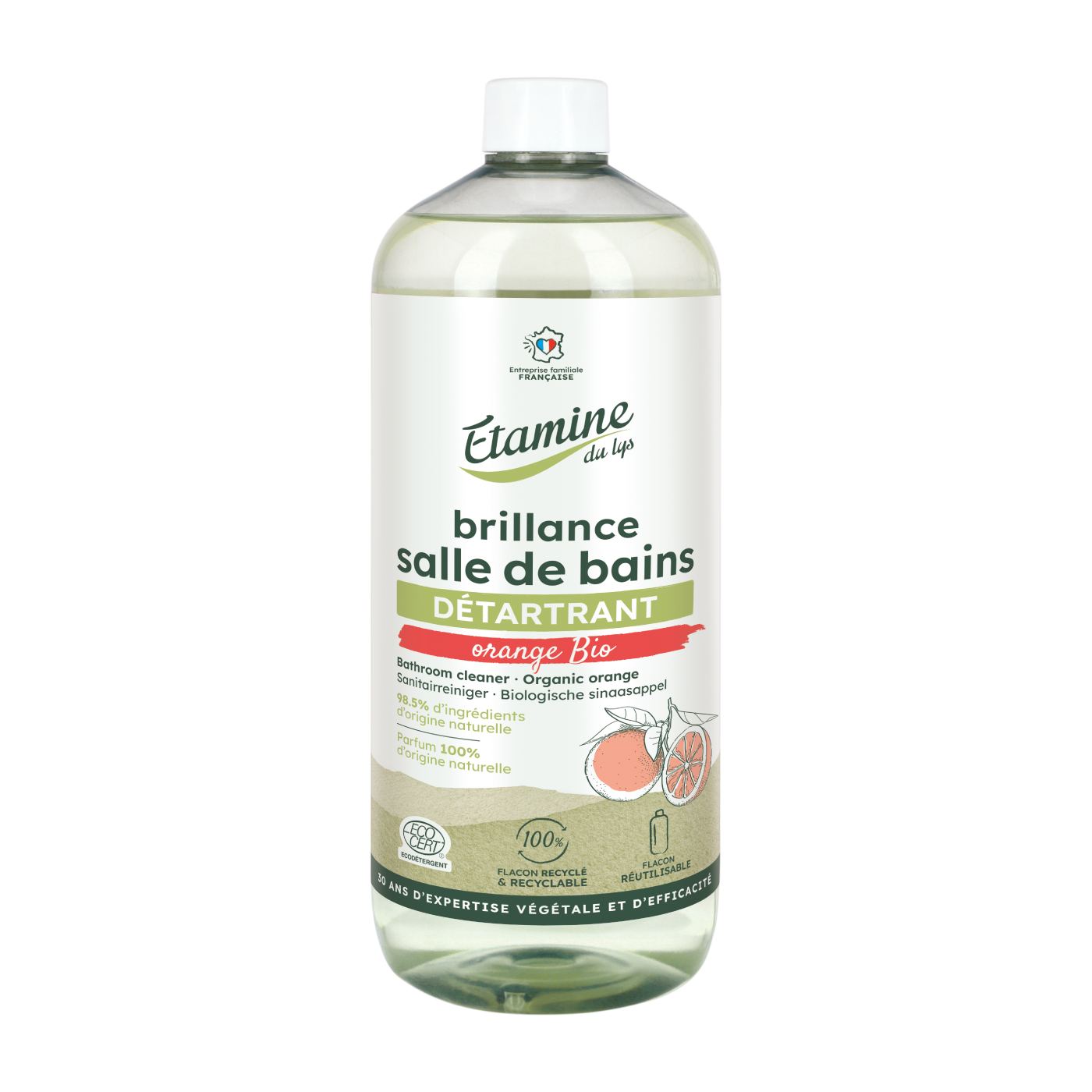 RECARGA LIMPIADOR BAÑO 1L (YA DILUIDO) ETAMINE DU LYS