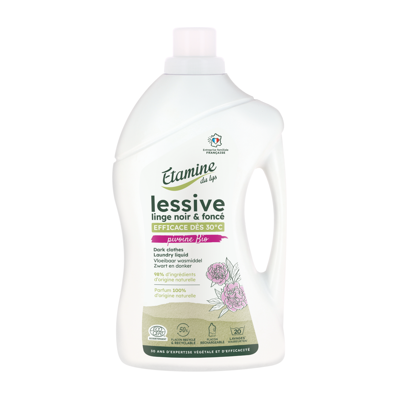 Detergente Ropa Oscura & Negra 1 Litro Etamine du Lys
