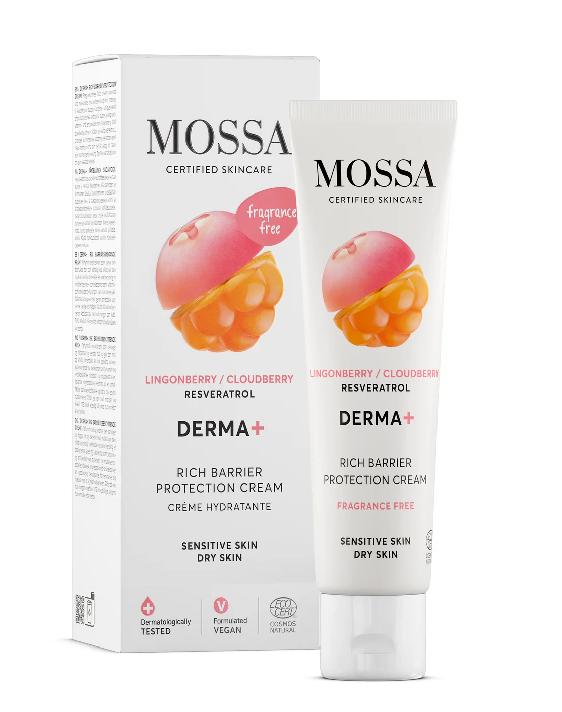 Mossa Crema Rica Derma+ 60ml.