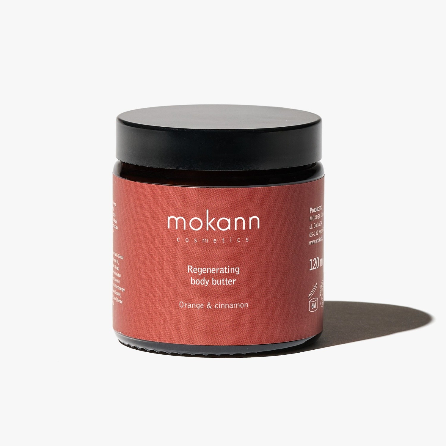 Manteca Corporal Naranja & Canela de Mokann 120ml.