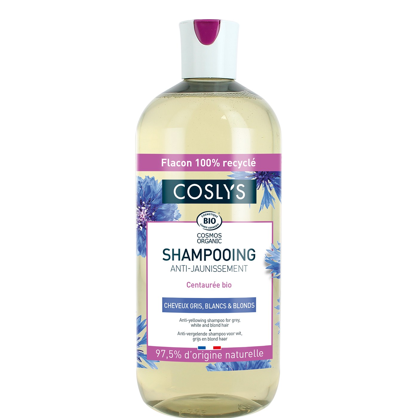  Coslys Champú Cabello Blanco & Gris 500ml.