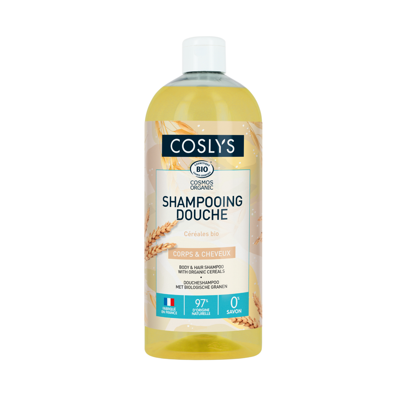 Coslys Champú & Gel de Ducha Cereales 1 Litro 