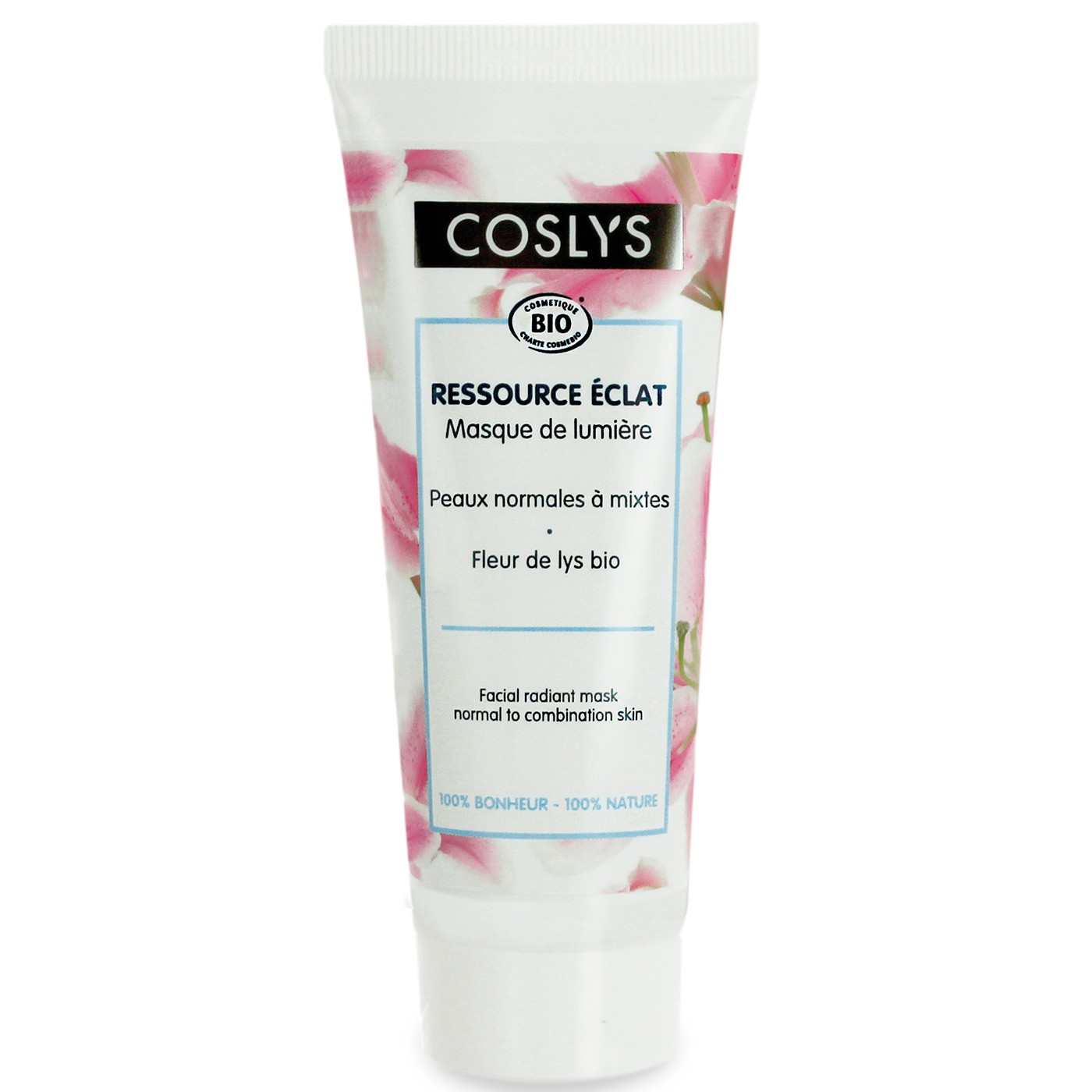 Coslys Mascarilla Radiante Piel Normal & Mixta con Flor de Lirio 75ml.