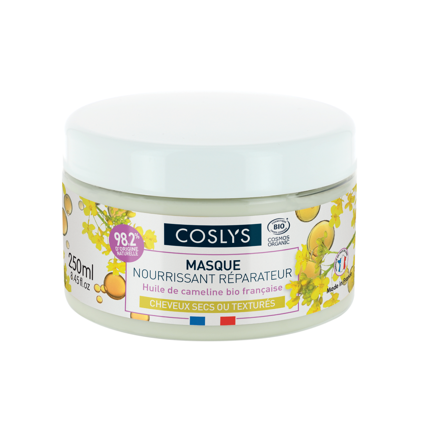 Mascarilla Nutritiva Pelo Seco & Rizado Coslys 250ml.