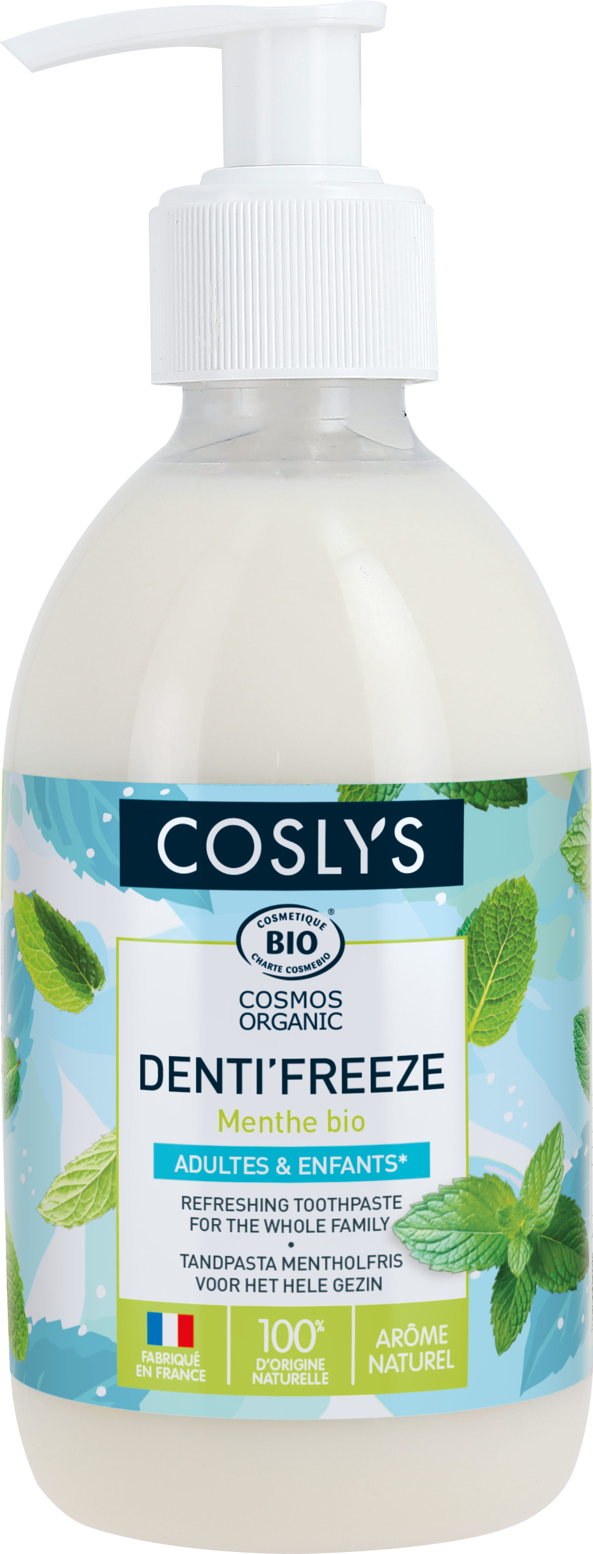 Dentífrico Grande Familiar DENTIFREEZE Coslys 350gr.