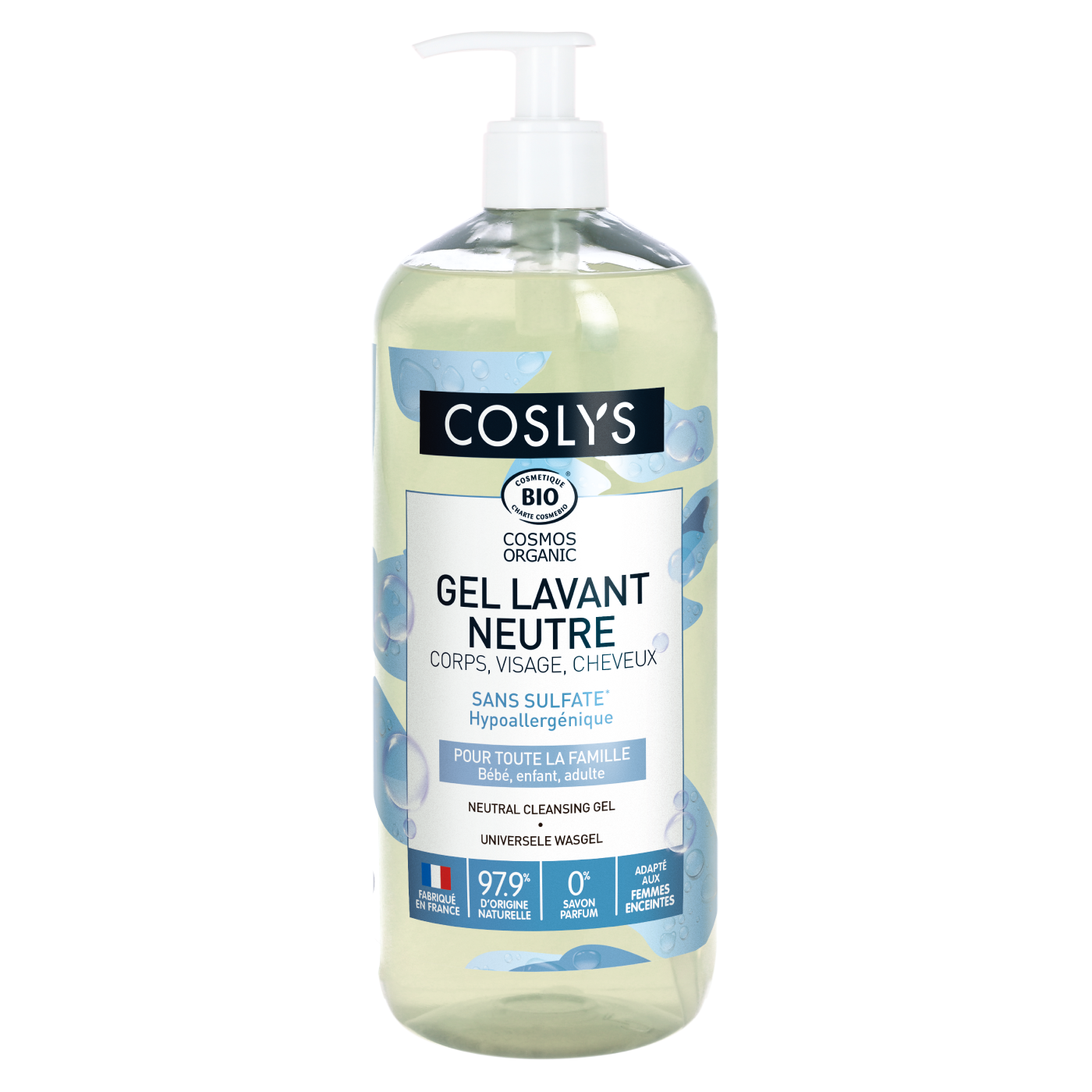 Gel Limpiador Universal Neutro Coslys 1L