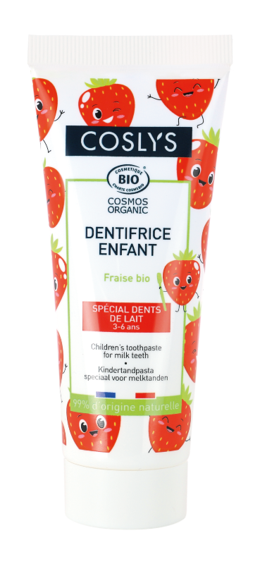 Coslys Dentífrico Infantil con Fresas Bio 50ml