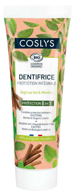 Dentífrico Integral 8 en 1 de Coslys 100ml.