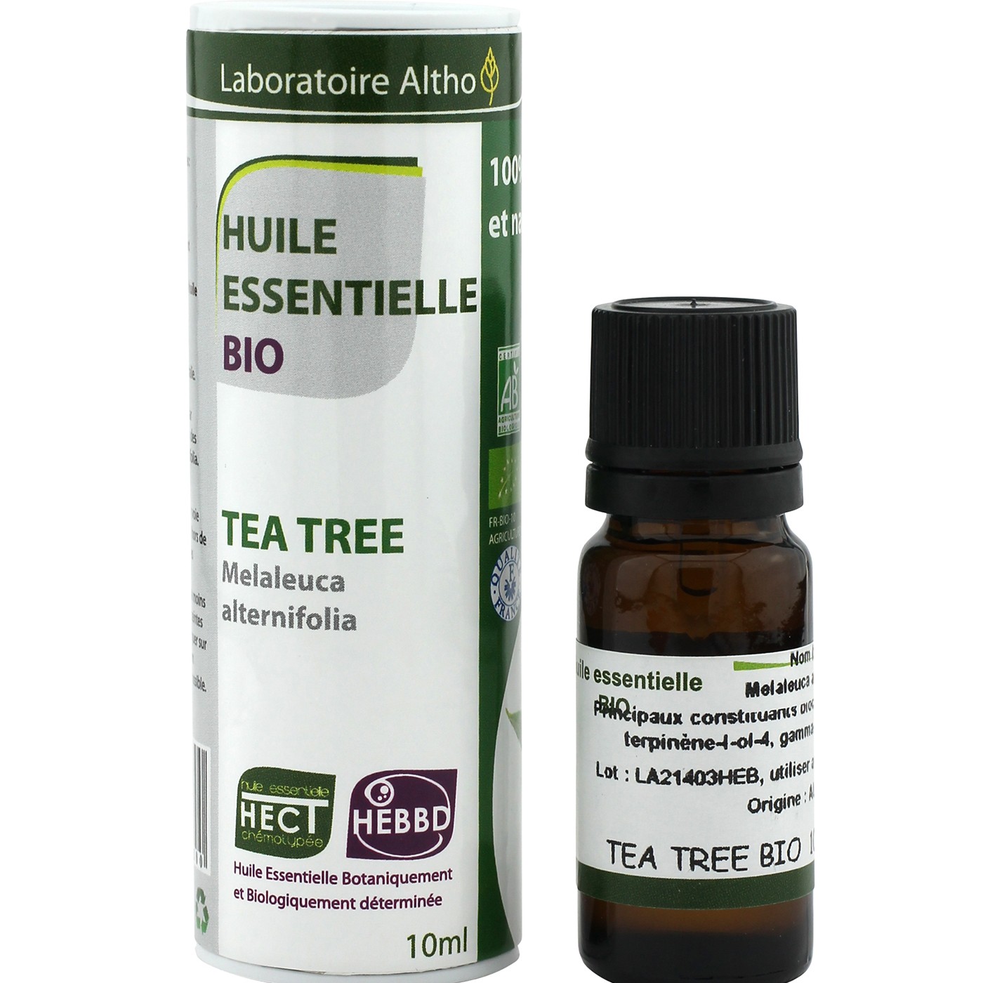 Laboratoire Altho Aceite esencial de árbol de té BIO 10ml
