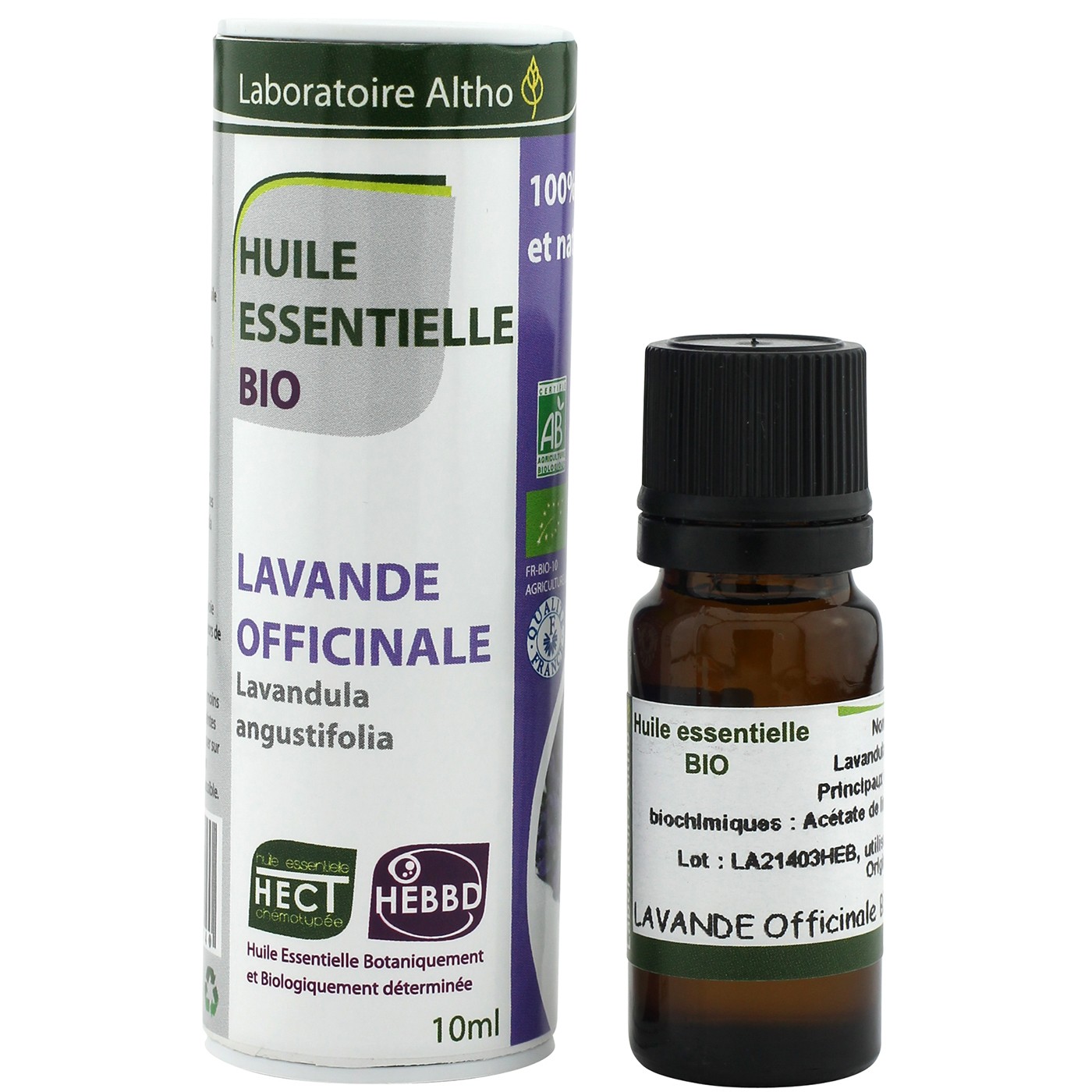 Laboratoire Altho Aceite esencial de lavanda BIO 10ml