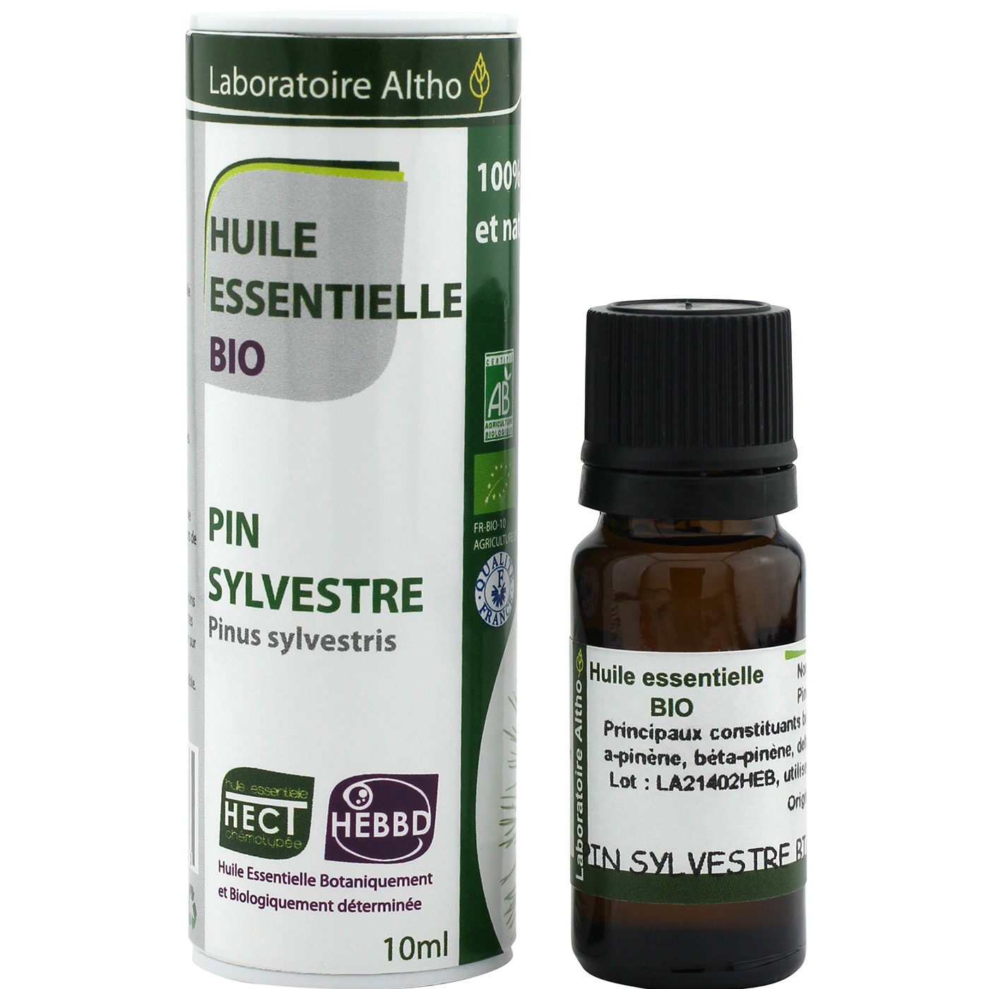 Laboratoire Altho Aceite esencial de pino silvestre BIO 10ml