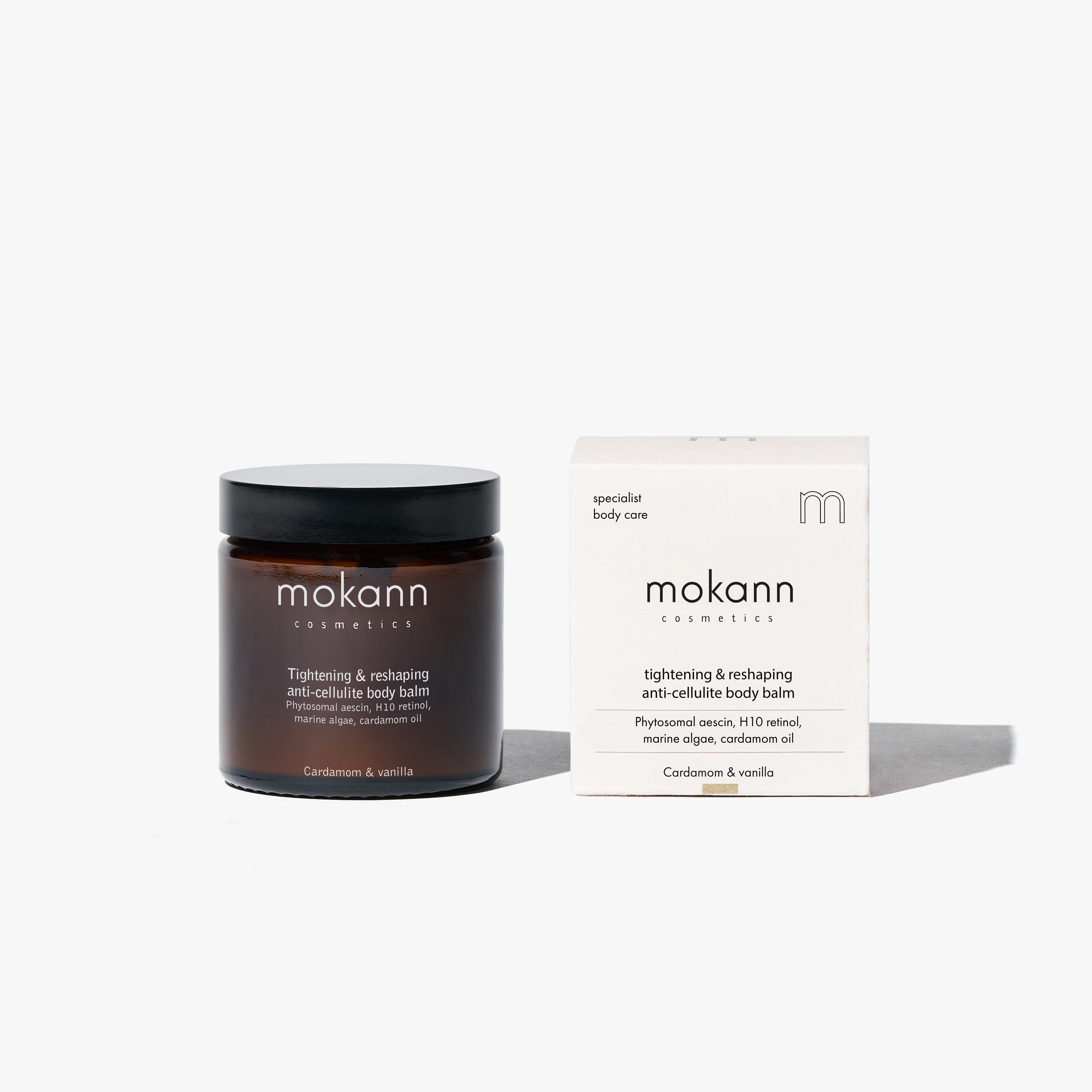 Crema Anticelulítica Reafirmante Cardamomo y Vainilla 120ml.