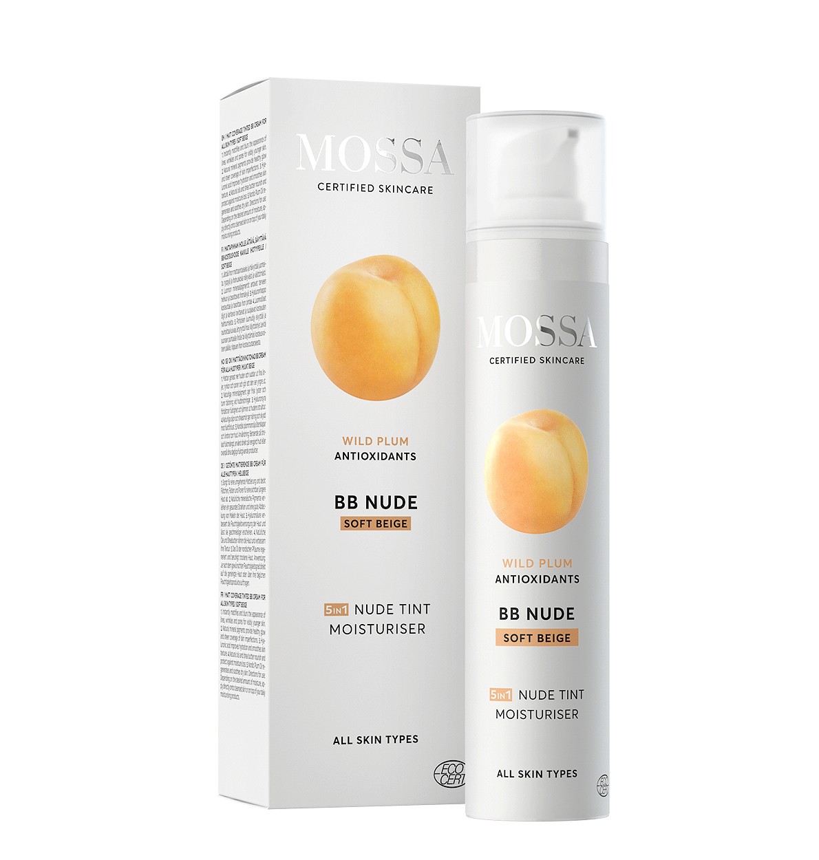 Mossa BB Crema con Color Alisadora 50ml