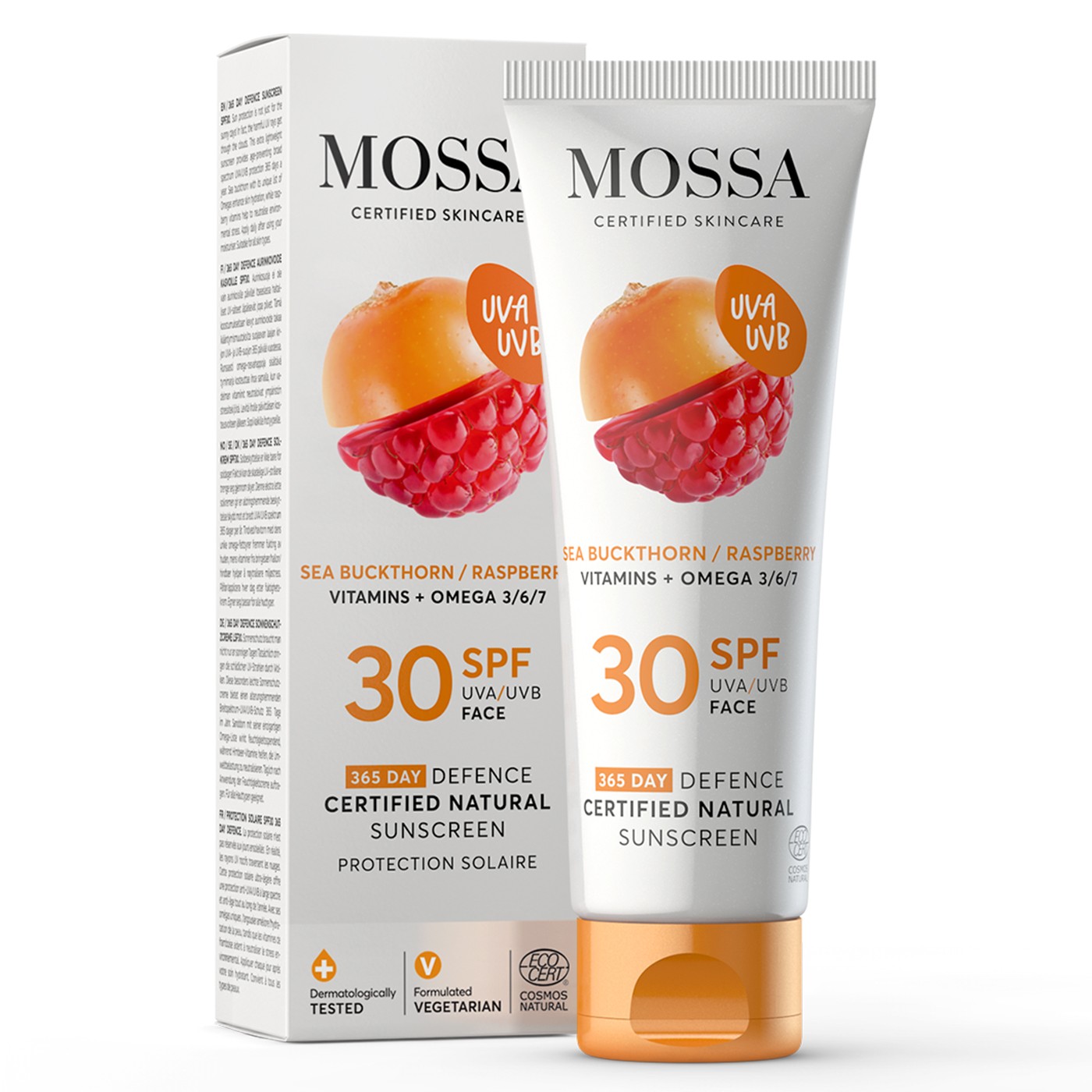 Crema Facial SPF 30 de Mossa 50ml.