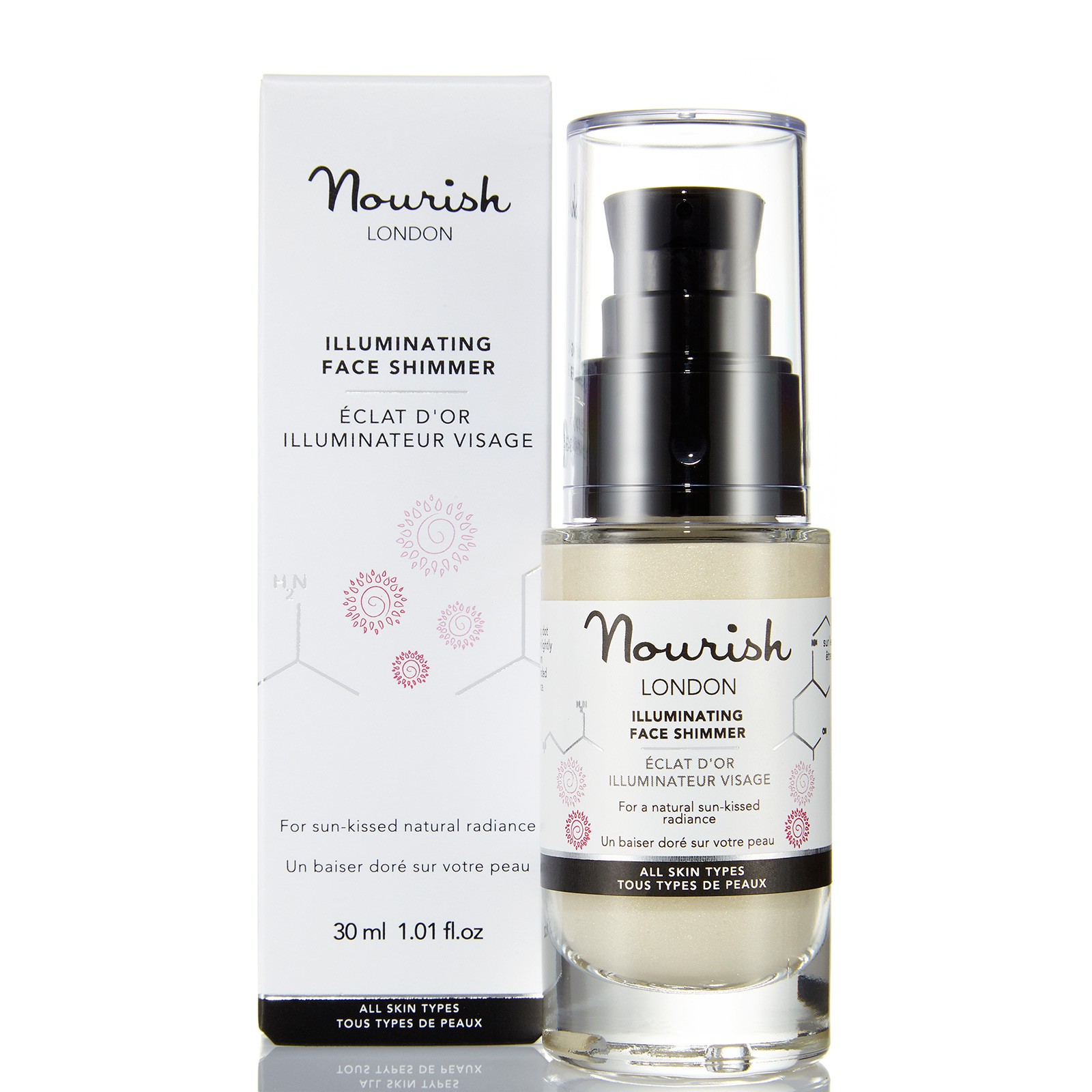 Nourish  Aceite Iluminador Reafirmante Radiance 15ml 