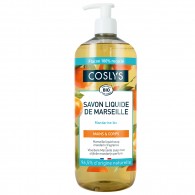 Coslys Jabón de Marsella al aroma de Mandarina 300ml/1L