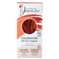 Tinte Vegetal Rojo Cobre de Couleurs de Jeanne