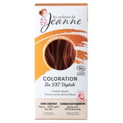 Tinte Vegetal Castaño Oscuro de Couleurs de Jeanne